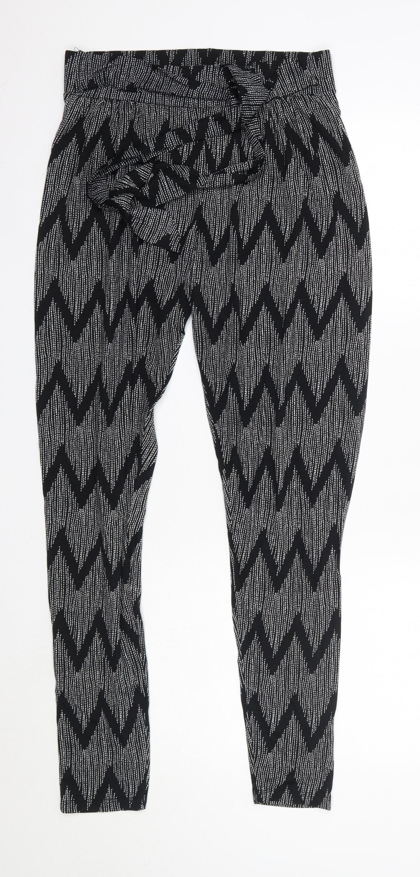 George Womens Multicoloured  Viscose Trousers  Size 10 L28 in Regular