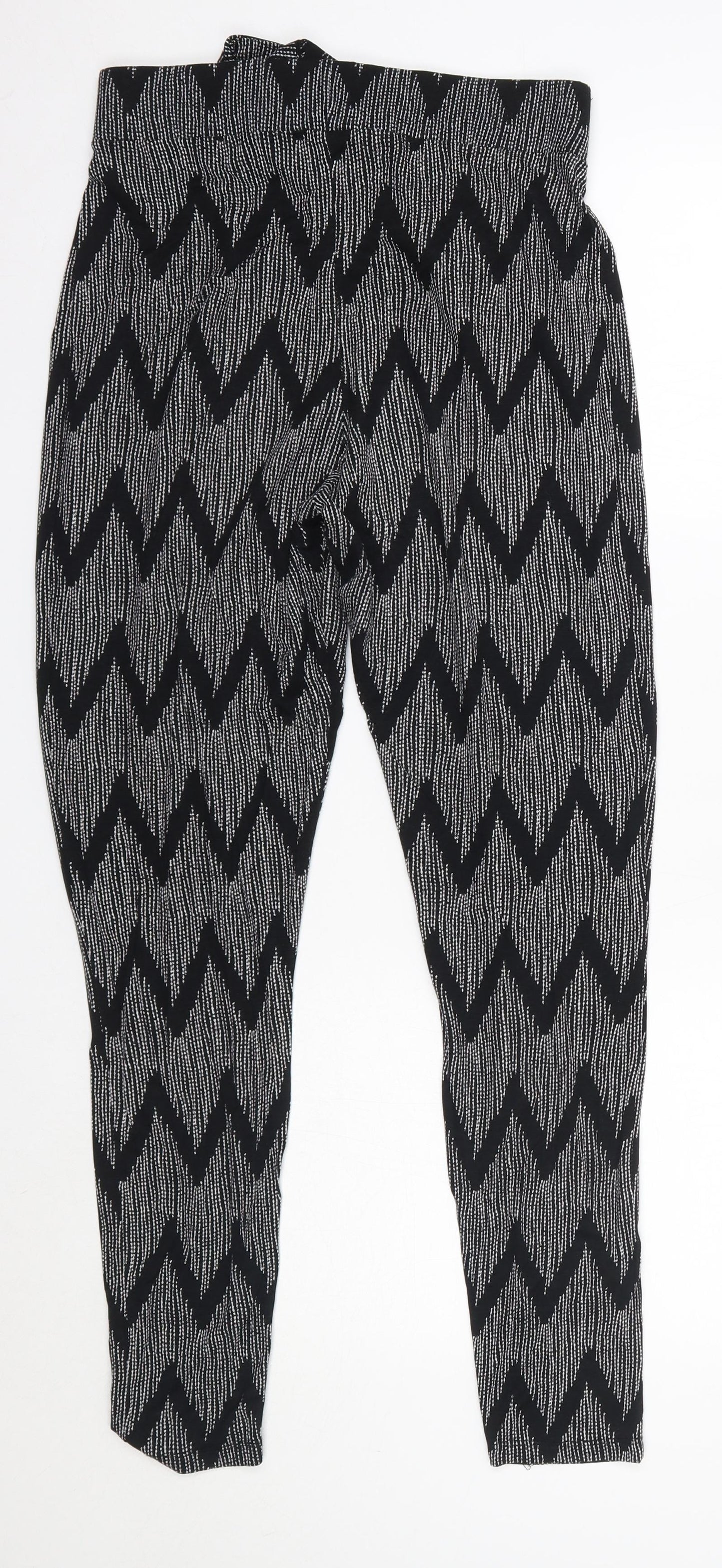 George Womens Multicoloured  Viscose Trousers  Size 10 L28 in Regular