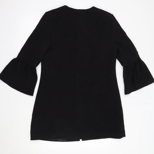 F&F Womens Black  Polyester Jumper Dress  Size 10  Round Neck