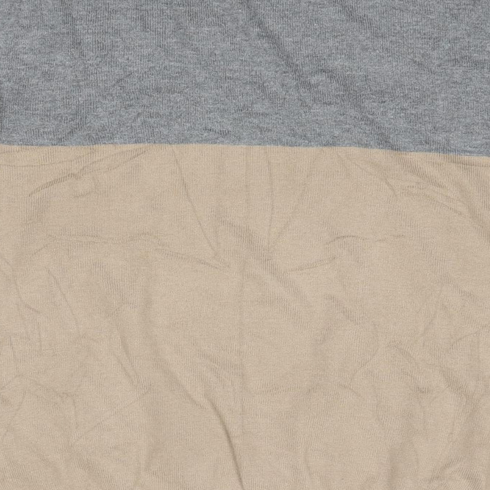 Topman Mens Multicoloured Round Neck  Acrylic Pullover Jumper Size M