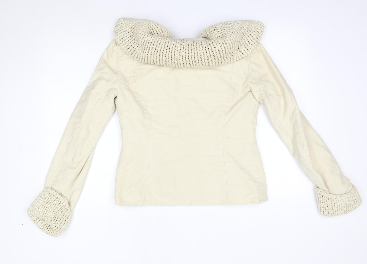 Mango Womens Ivory   Jacket  Size L