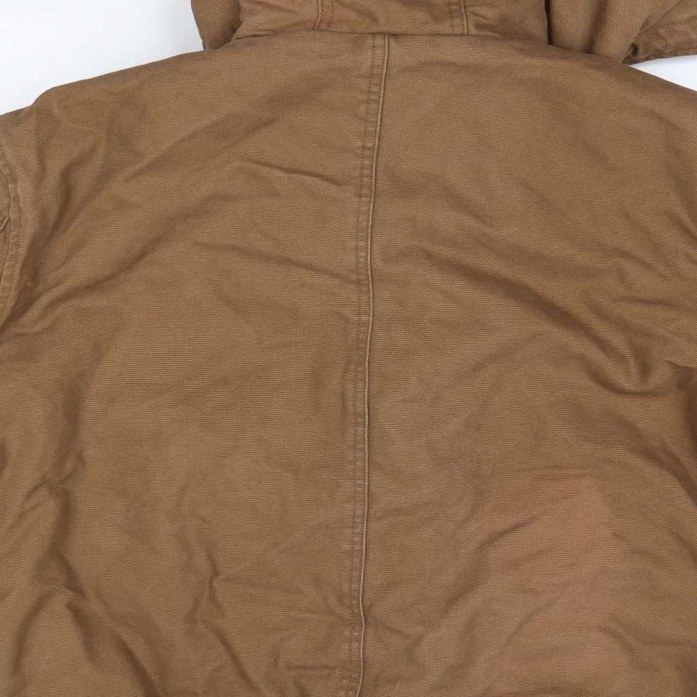 Matalan Mens Brown   Overcoat Coat Size 2XL