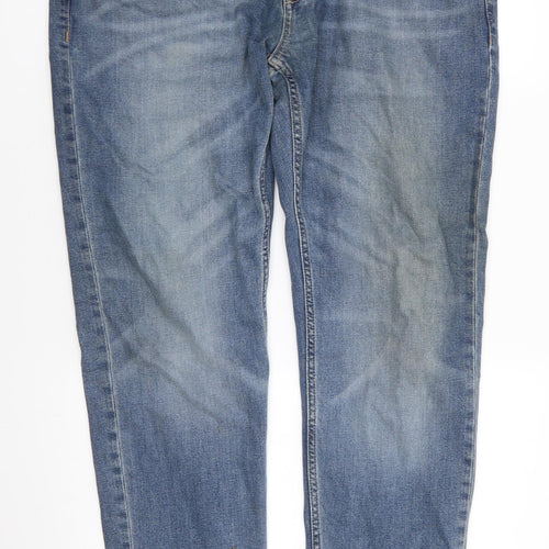 Preworn - label not readable Mens Blue   Straight Jeans Size 36 in L31 in Regular  - Stonewashed