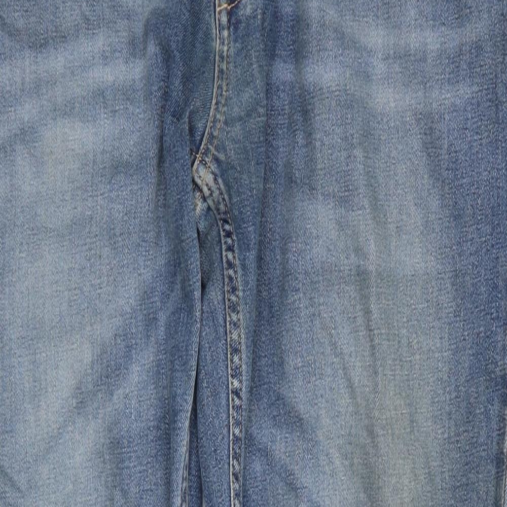 Preworn - label not readable Mens Blue   Straight Jeans Size 36 in L31 in Regular  - Stonewashed