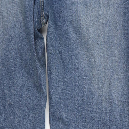 Preworn - label not readable Mens Blue   Straight Jeans Size 36 in L31 in Regular  - Stonewashed