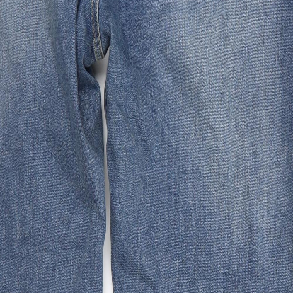 Preworn - label not readable Mens Blue   Straight Jeans Size 36 in L31 in Regular  - Stonewashed