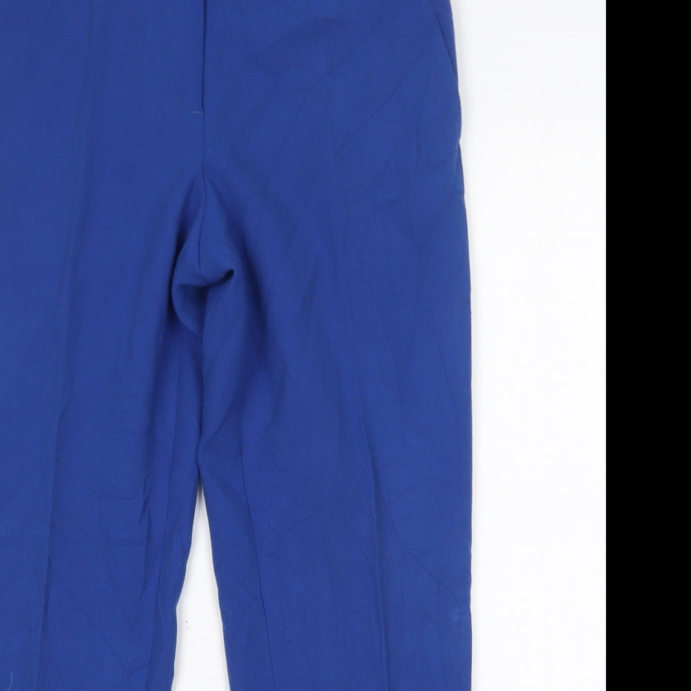 Adolfo Dominguez Womens Blue   Chino Trousers Size 14 L29 in Regular