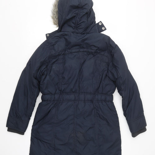 NEXT Girls Blue   Parka Coat Size 13-14 Years