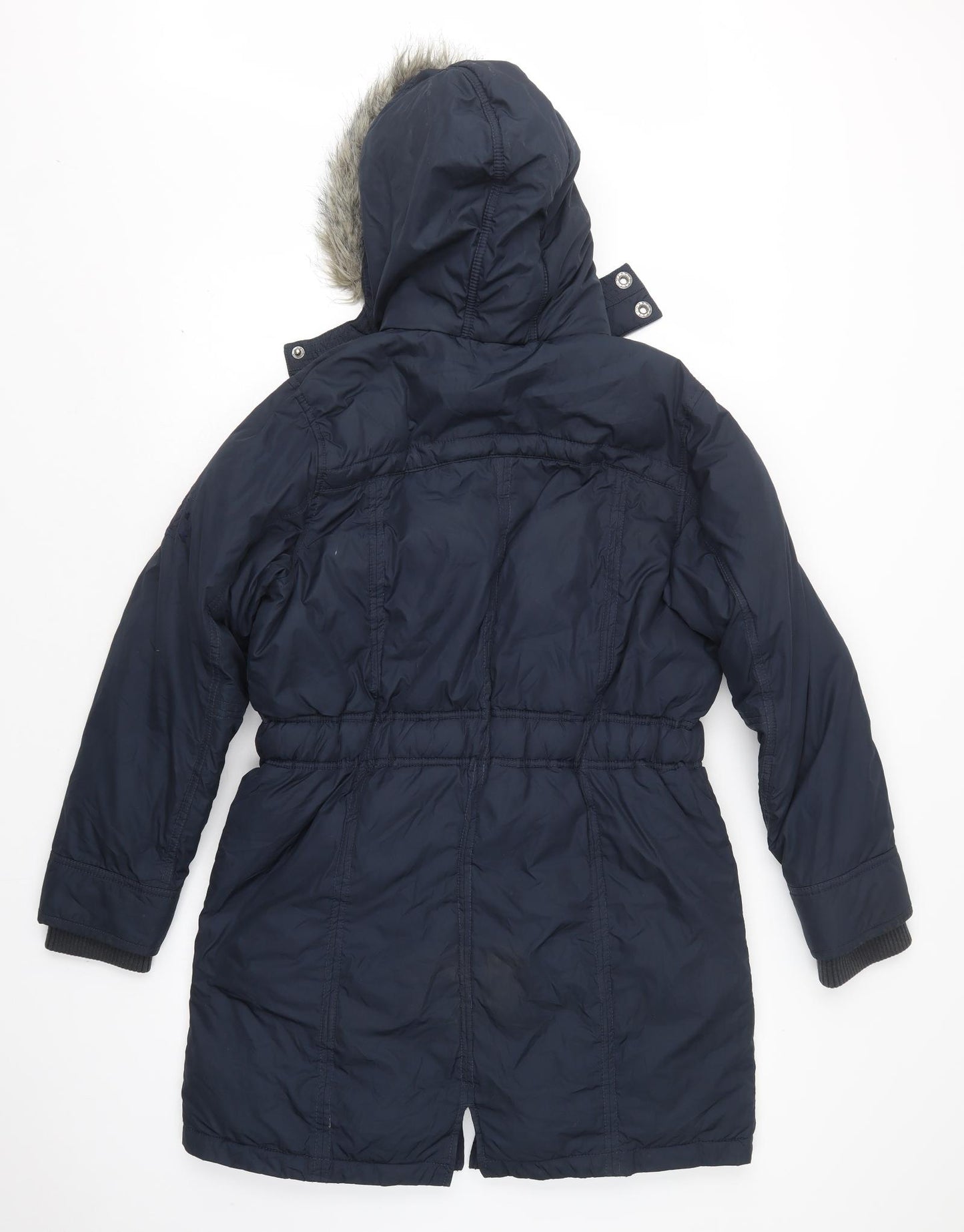 NEXT Girls Blue   Parka Coat Size 13-14 Years