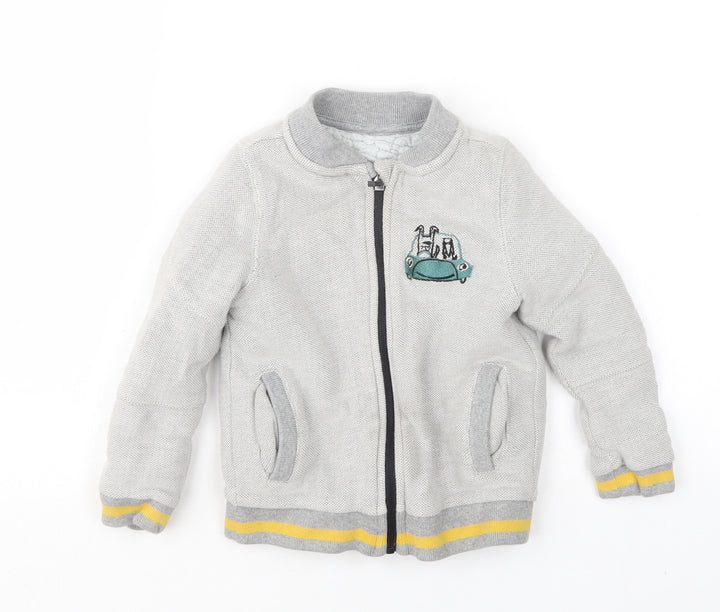 Nutmeg Boys Grey Jacket Size 2-3 Years