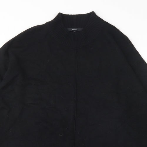 NEXT Womens Black Round Neck  Acrylic Pullover Jumper Size M