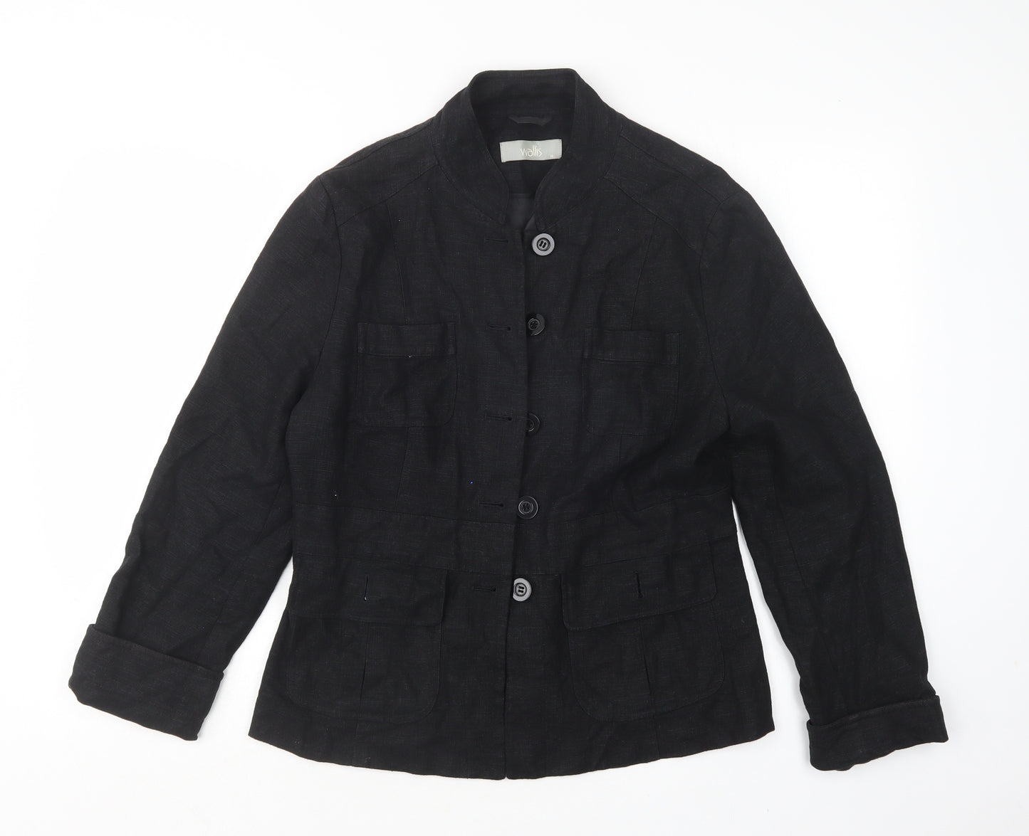 Wallis Womens Black   Jacket  Size 14