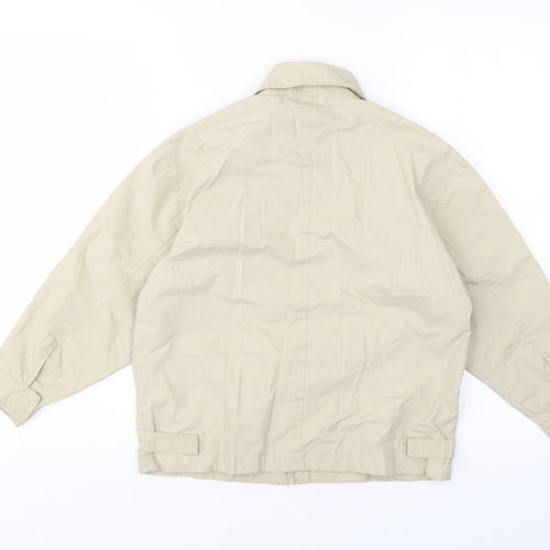 Adams Boys Beige   Bomber Jacket Jacket Size 8 Years