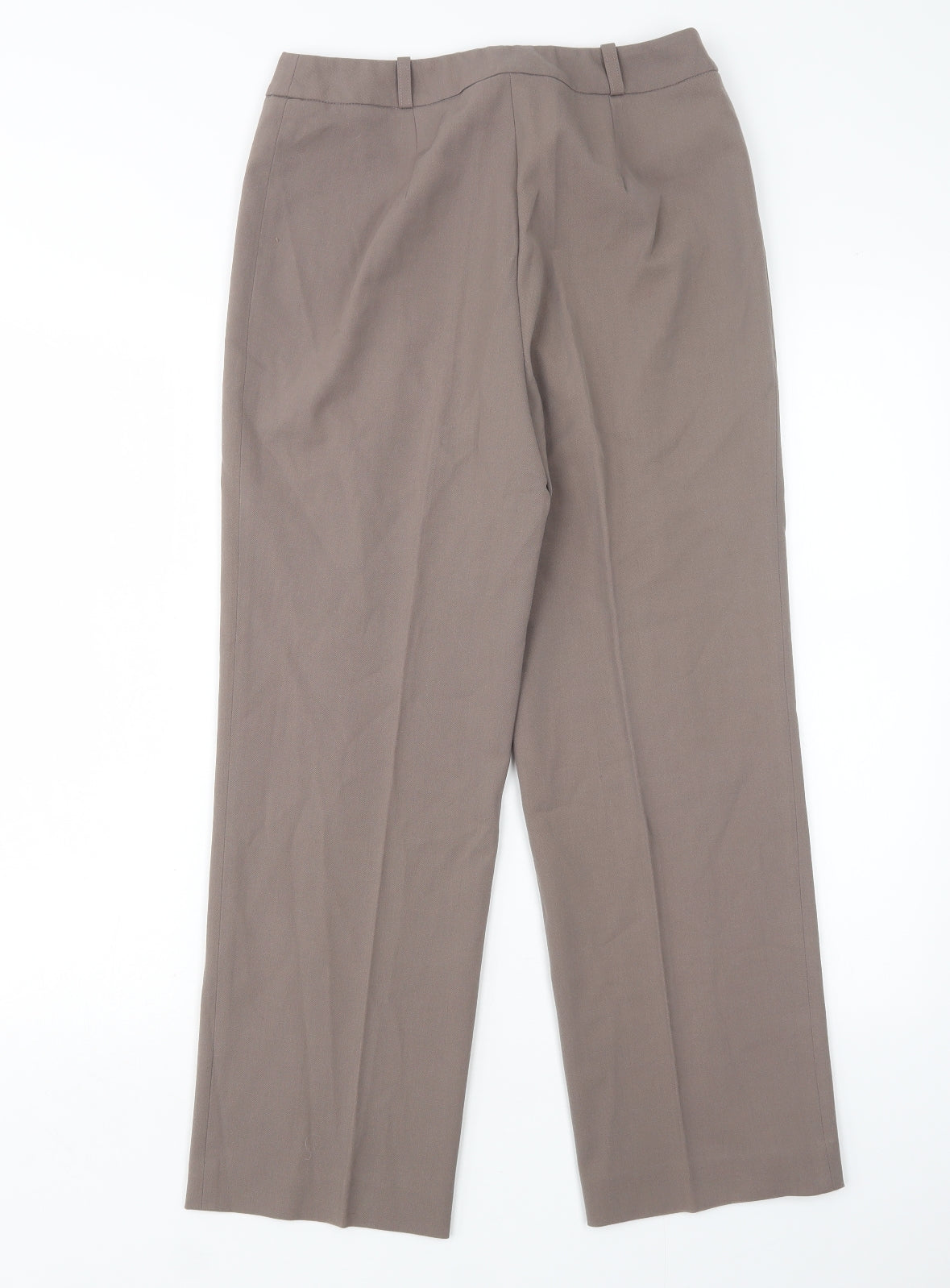 Artigiano  Womens Brown  Polyester Trousers  Size 10 L26 in Regular
