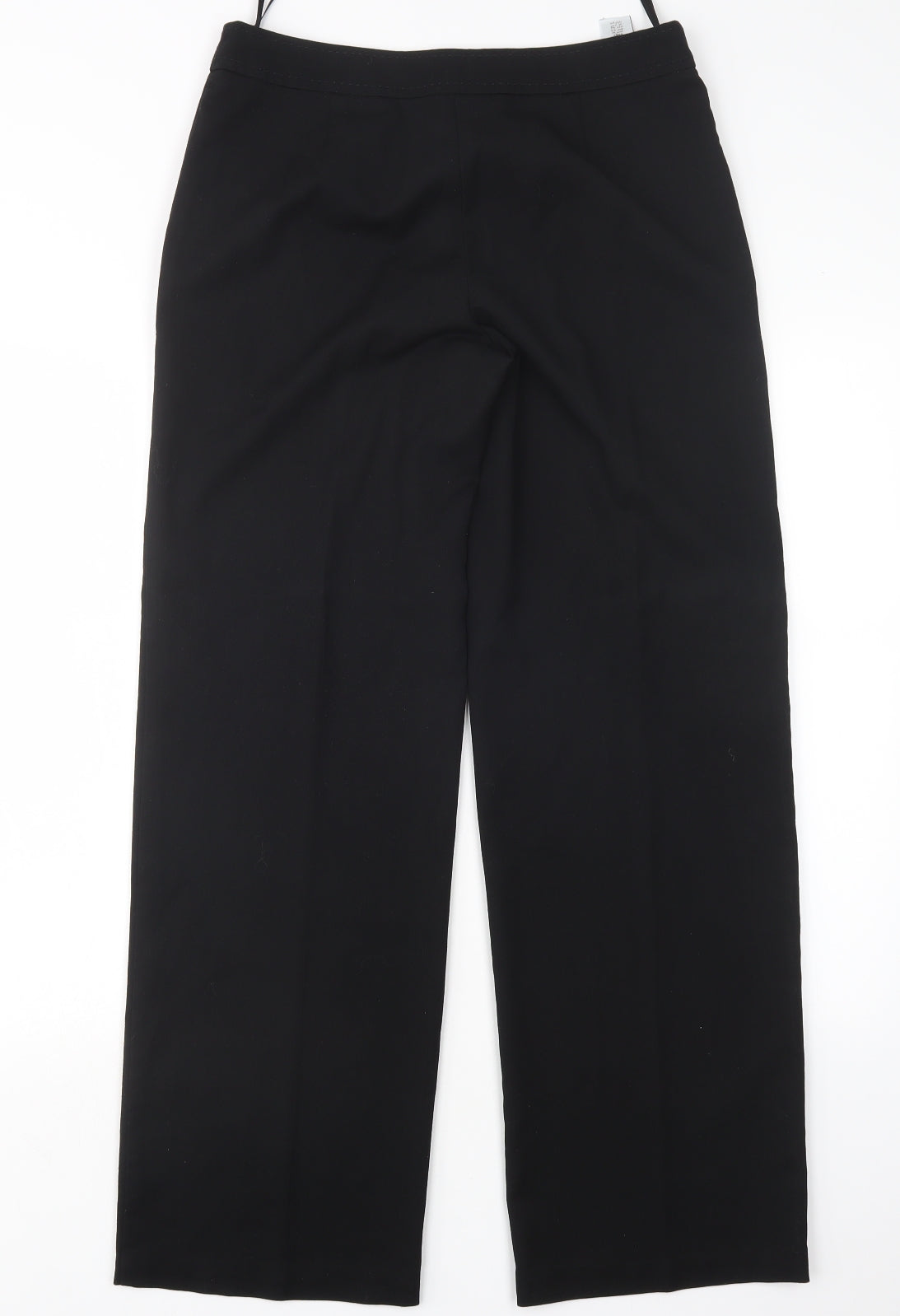 NEXT Womens Black  Polyester Trousers  Size 8 L32 in Regular