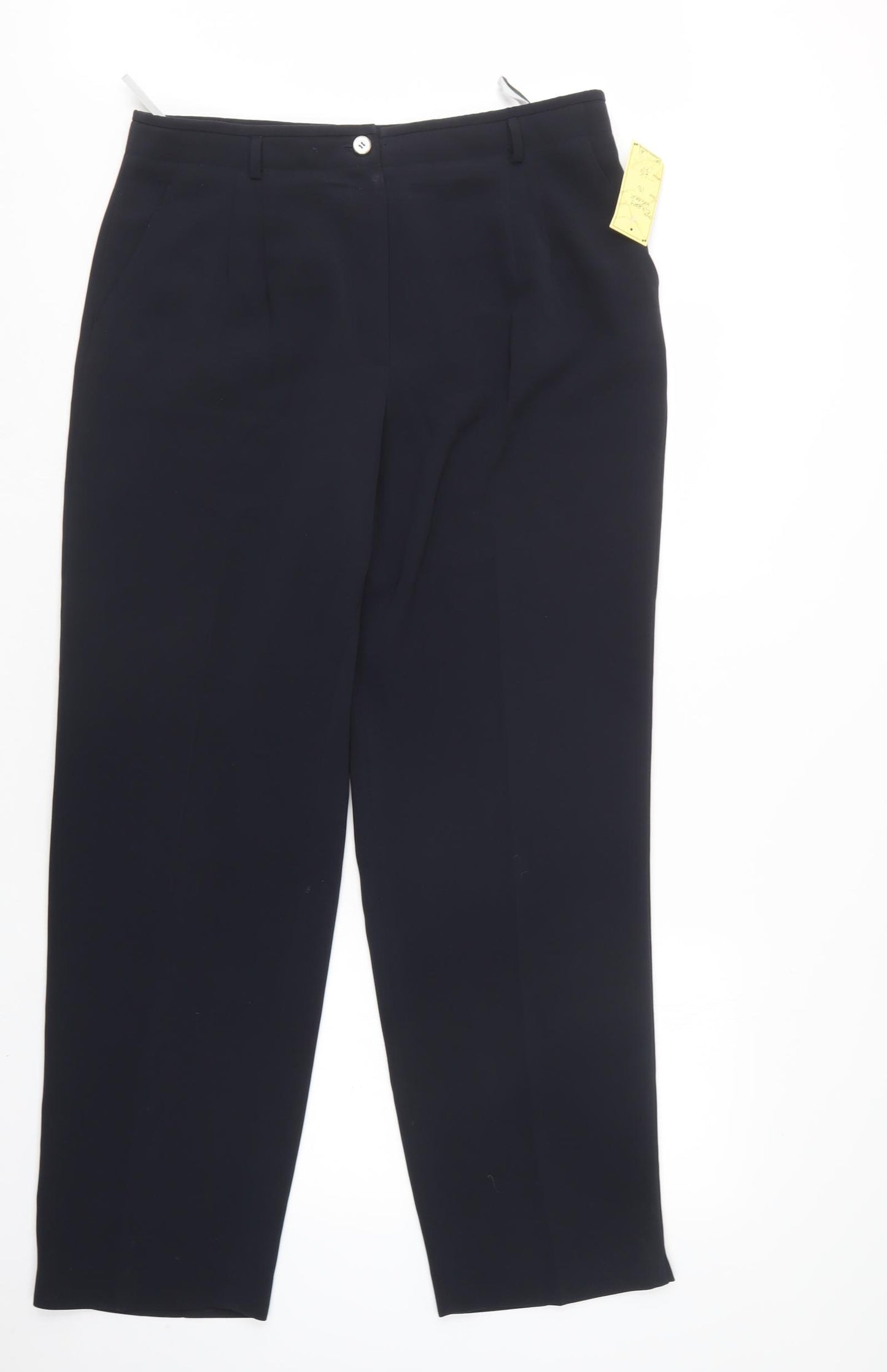 Gerry Weber Womens Blue  Polyester Trousers  Size 18 L31 in Regular