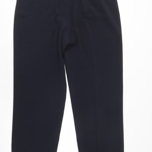 Gerry Weber Womens Blue  Polyester Trousers  Size 18 L31 in Regular