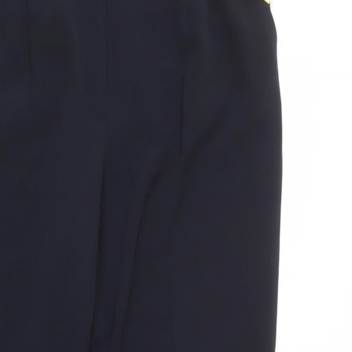 Gerry Weber Womens Blue  Polyester Trousers  Size 18 L31 in Regular