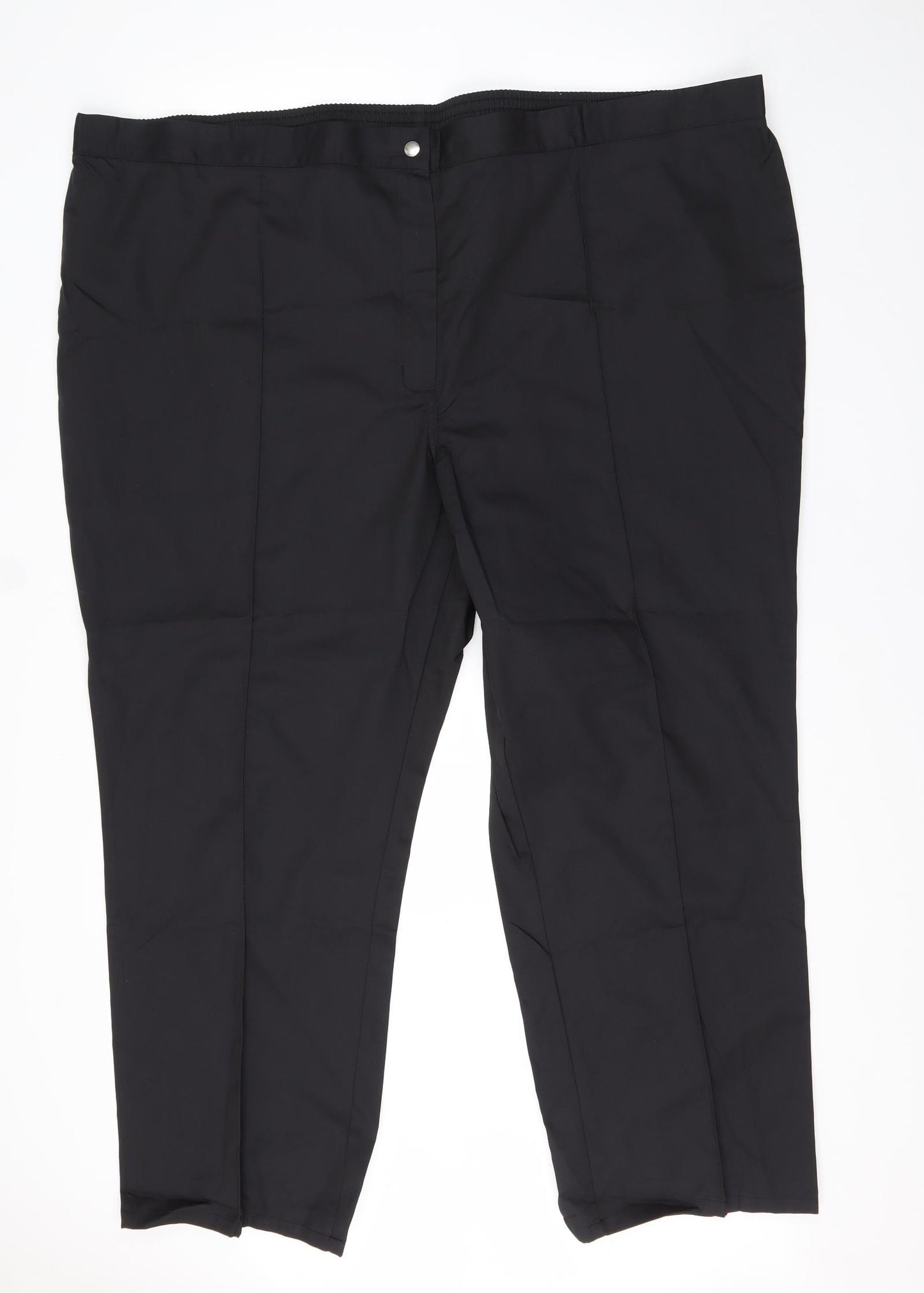 Alexandra Womens Black  Polyester Dress Pants Trousers Size 32 L27 in Regular