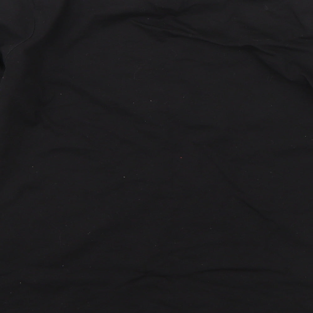LEGO Boys Black  Cotton Basic T-Shirt Size 9-10 Years Round Neck  - ninjago