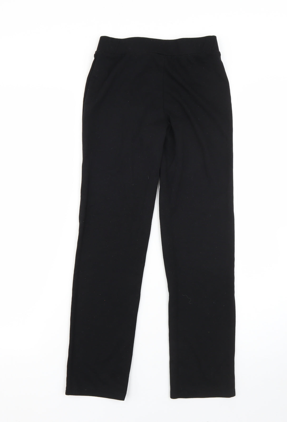 George Girls Black  Polyester Jogger Trousers Size 9 Years  Regular