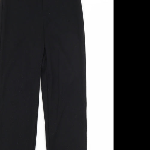 George Girls Black  Polyester Jogger Trousers Size 9 Years  Regular