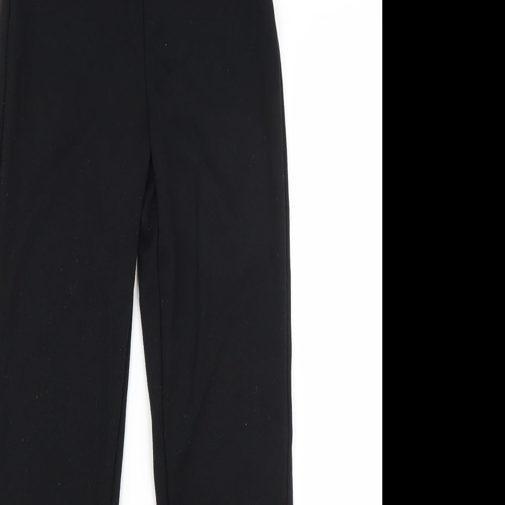 George Girls Black  Polyester Jogger Trousers Size 9 Years  Regular