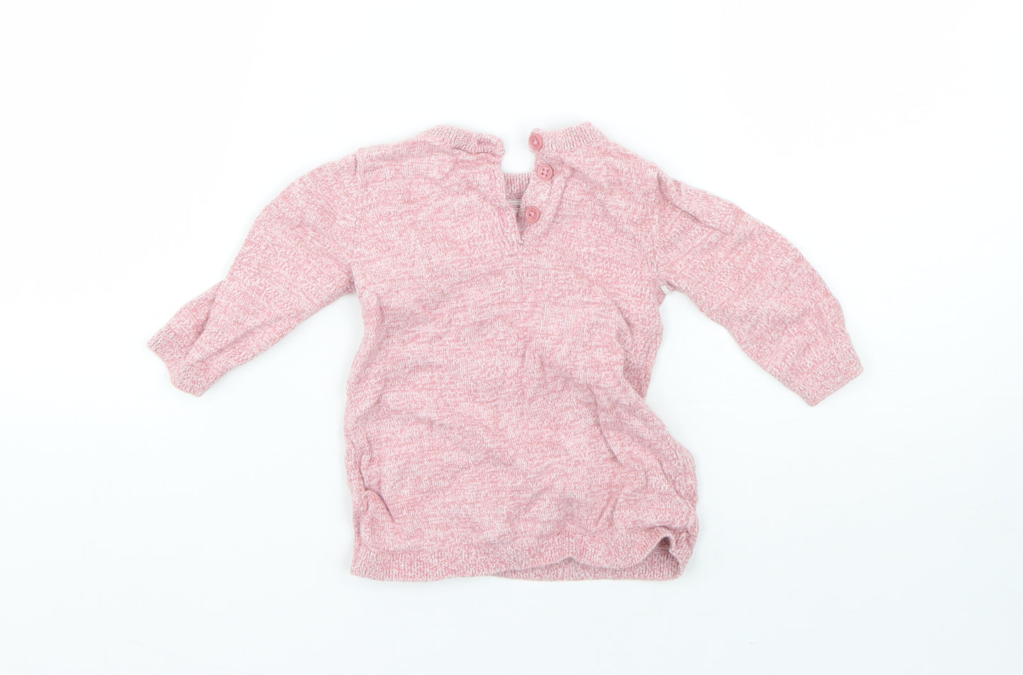 TU Baby Red  Cotton Pullover Jumper Size 0-3 Months