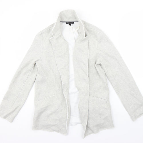 Topshop Womens Grey   Jacket Coatigan Size 12