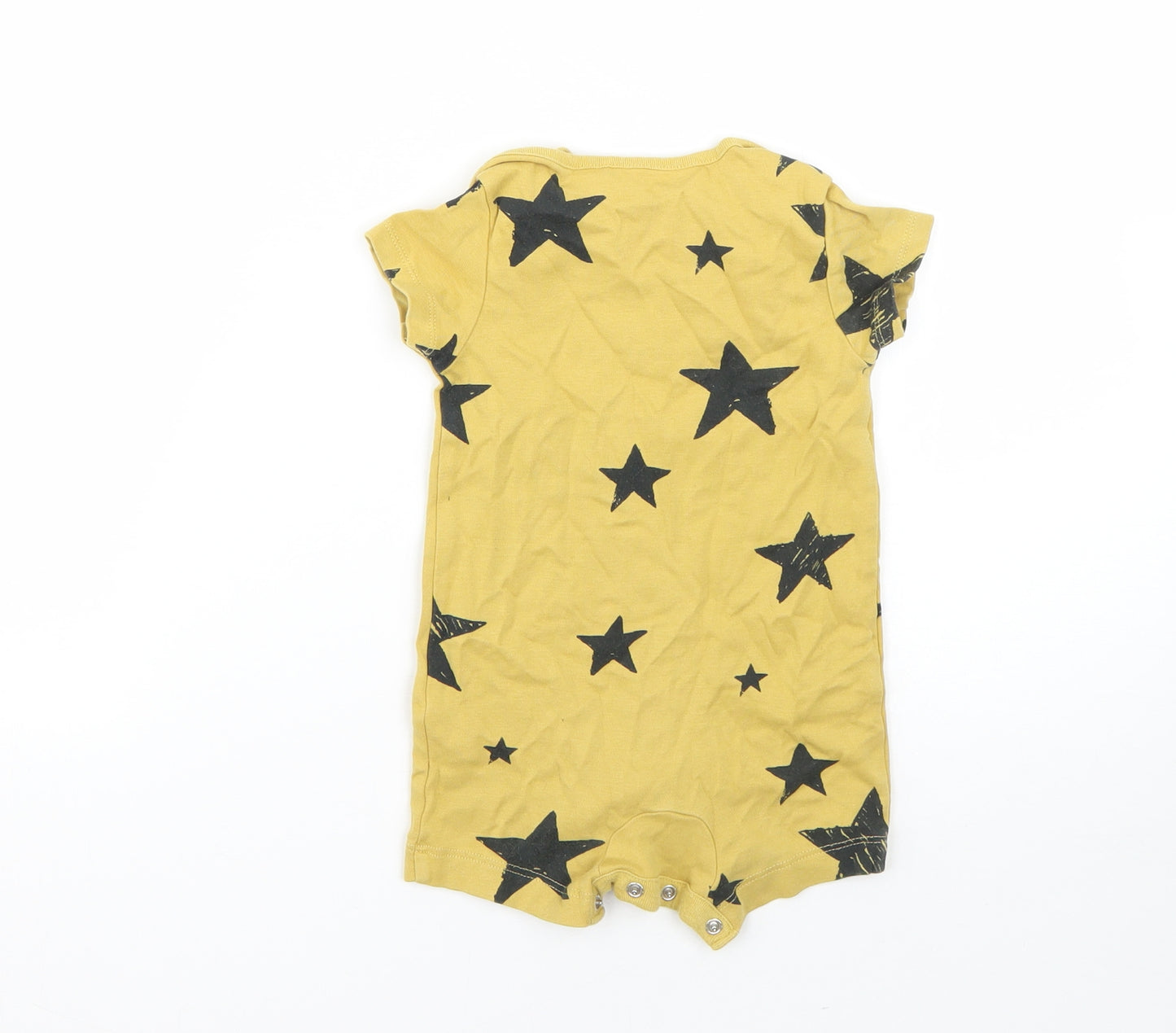 NEXT Baby Yellow  Cotton Babygrow One-Piece Size 6-9 Months