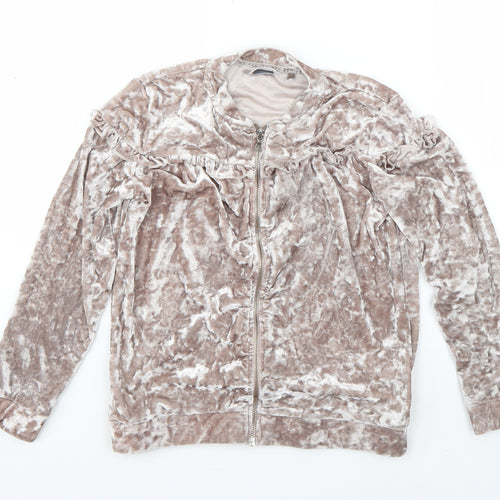 NEXT Womens Pink   Jacket  Size 12  Zip