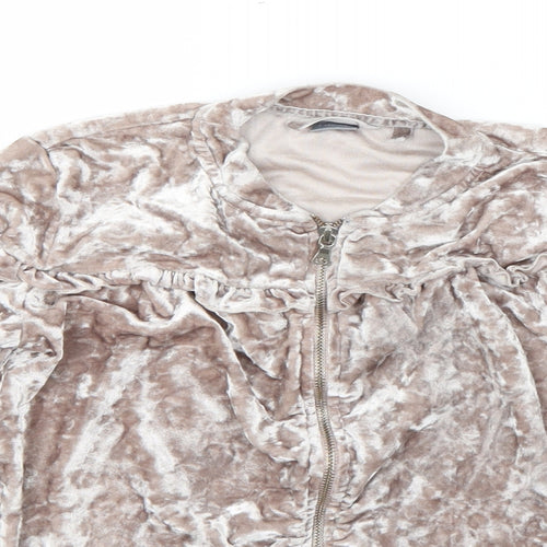 NEXT Womens Pink   Jacket  Size 12  Zip