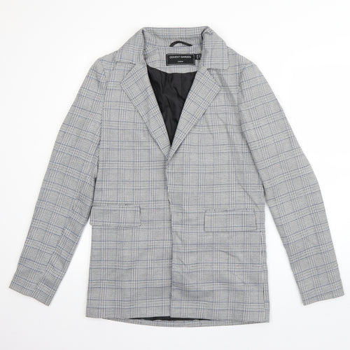 Covent Garden Womens Grey Houndstooth  Jacket Coat Size 10