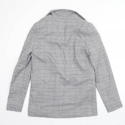 Covent Garden Womens Grey Houndstooth  Jacket Coat Size 10