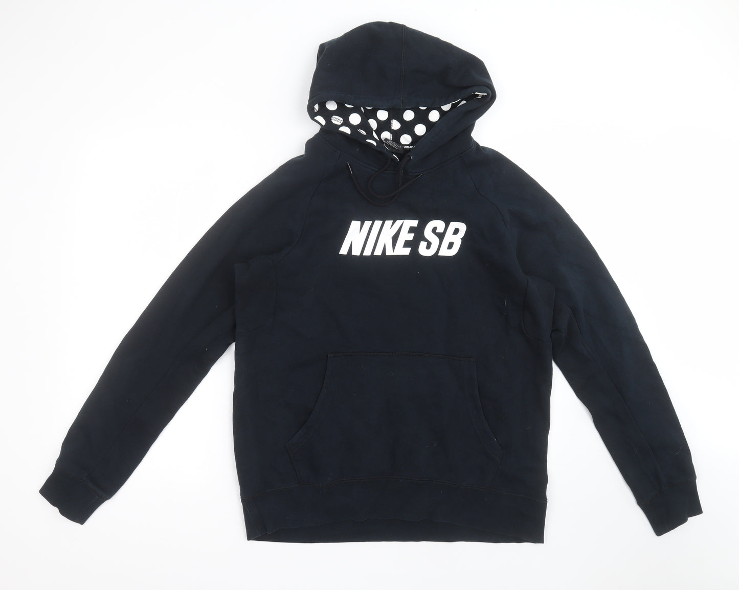 Nike Womens Blue  Cotton Pullover Hoodie Size L   - NIKE SB