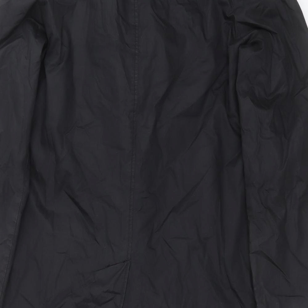 H&M Womens Black   Trench Coat Coat Size 18