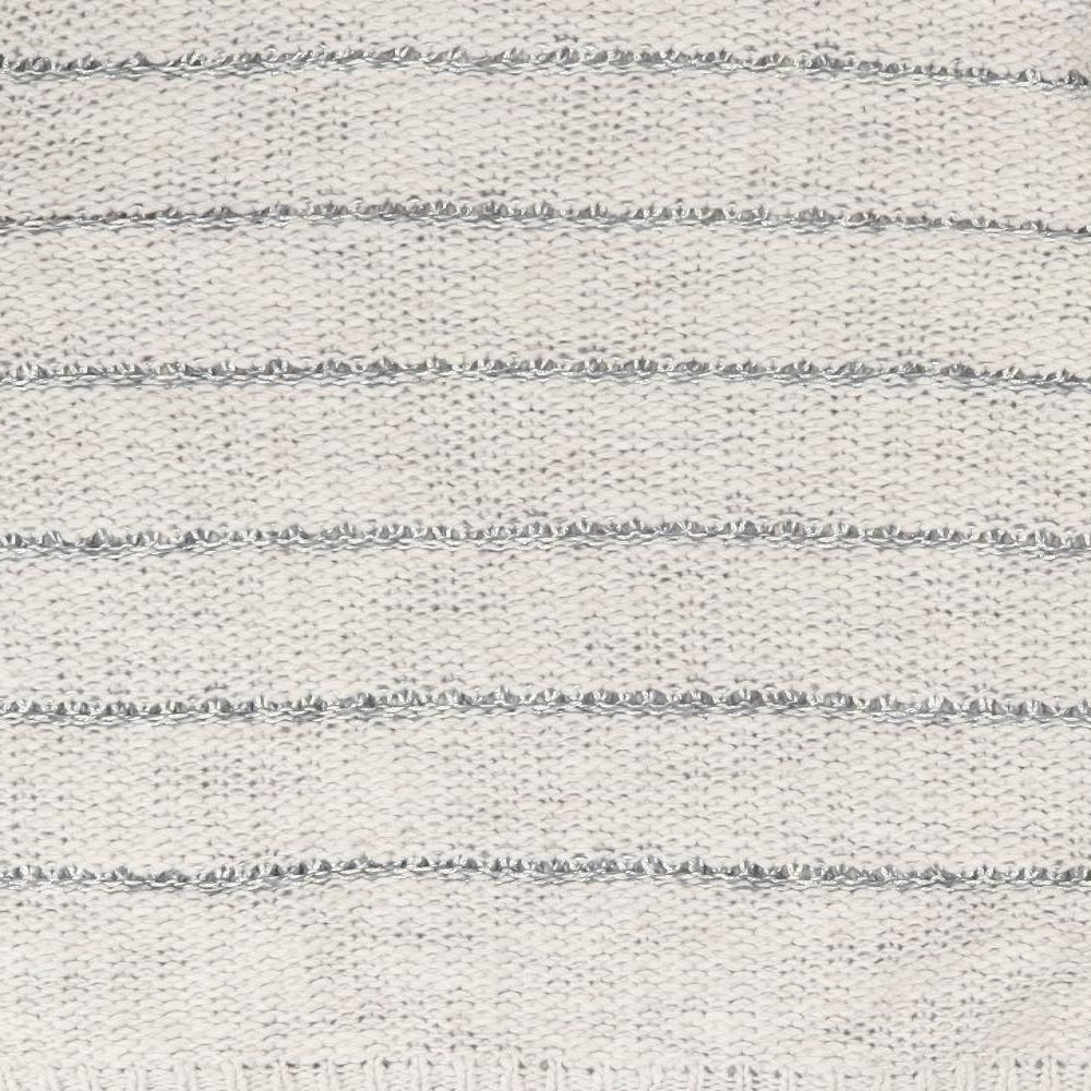 Per Una Womens Beige Round Neck Striped  Pullover Jumper Size 18