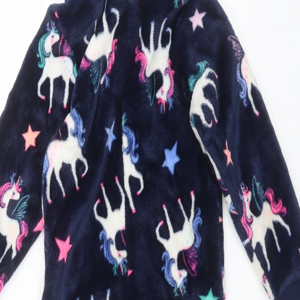 Matalan Girls Multicoloured Animal Print Polyester  One Piece Size 3-4 Years   - UNICORNS