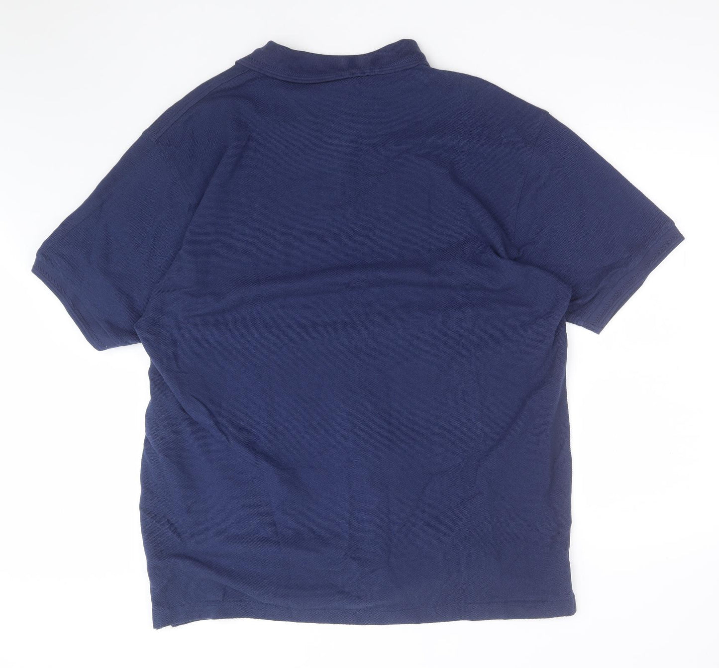 TETLEY'S IMPERIAL Mens Blue  Cotton  Polo Size XL Collared