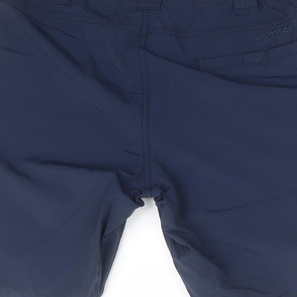 Regatta Mens Blue  Polyamide Cargo Shorts Size 32 L9 in Regular