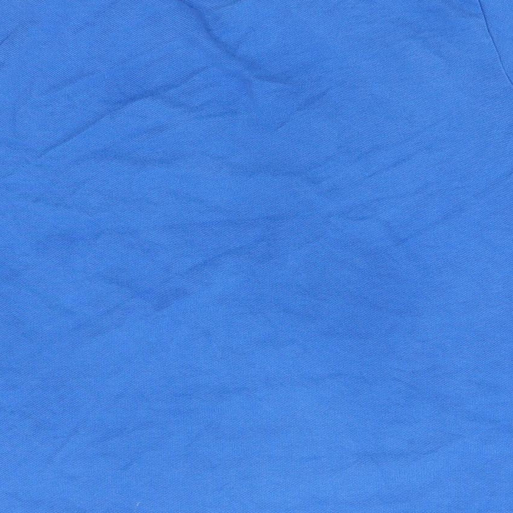 F&F Boys Blue  Cotton Basic Polo Size 6-7 Years Collared