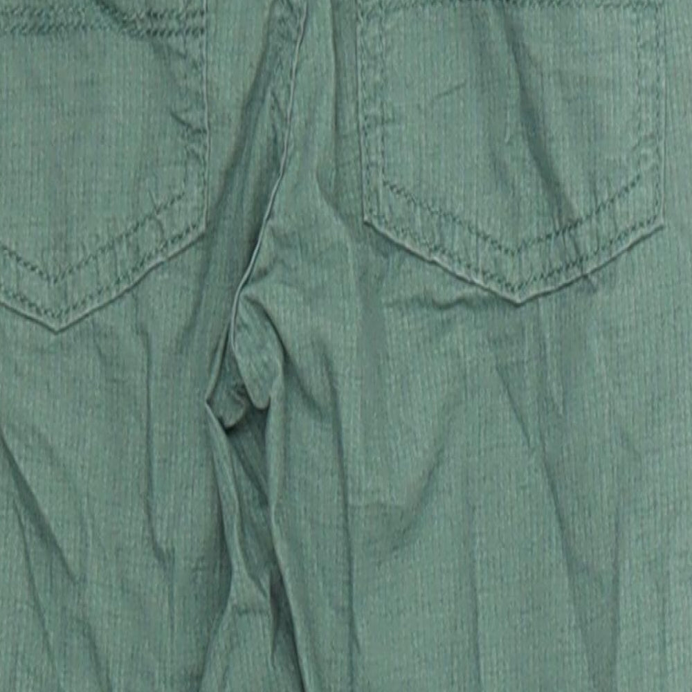F&F Boys Green  Cotton Cargo Trousers Size 3-4 Years  Regular