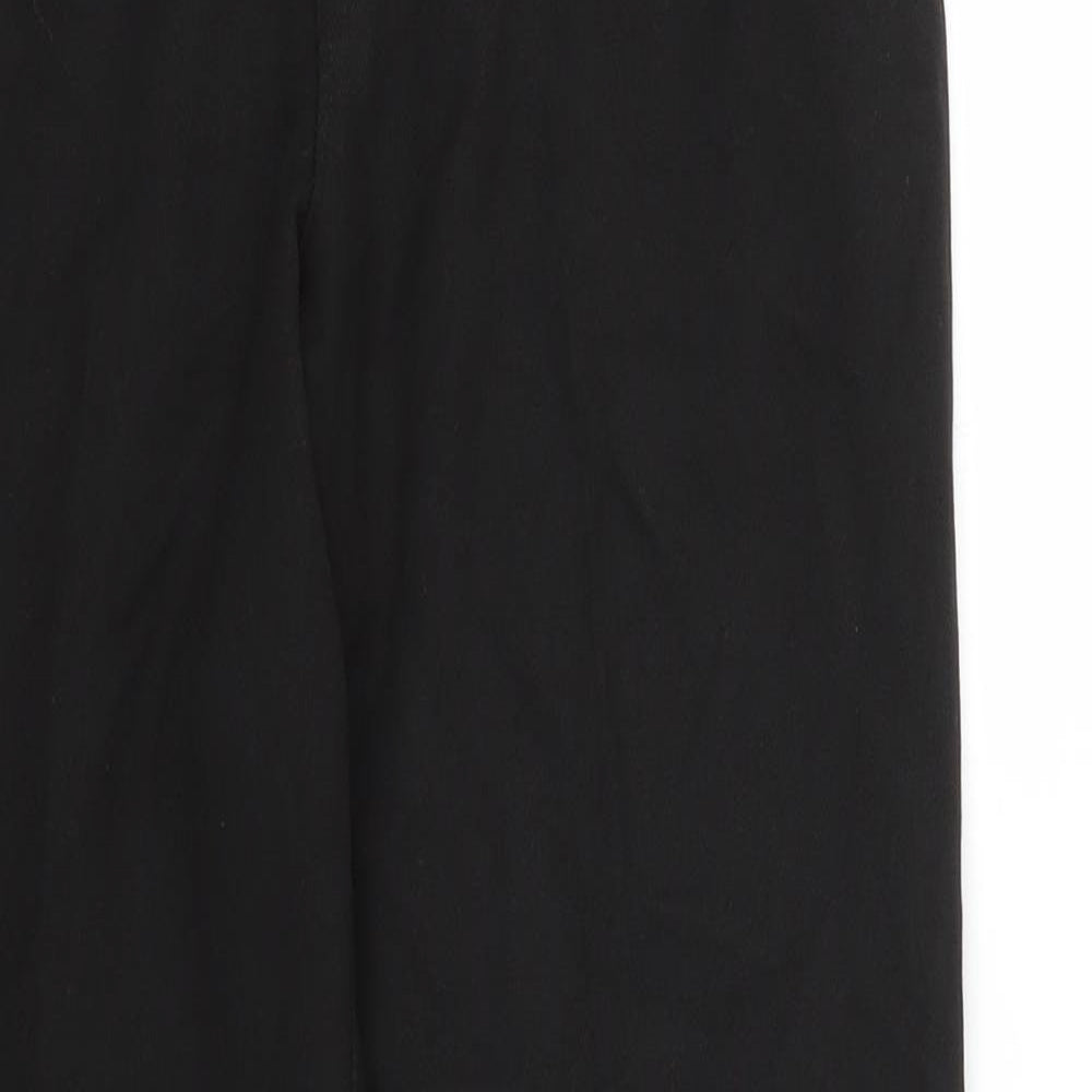 George Boys Black  Polyester Dress Pants Trousers Size 11-12 Years  Regular  - School