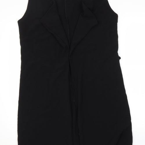 Ayanapa Womens Black   Overcoat Coatigan Size 8