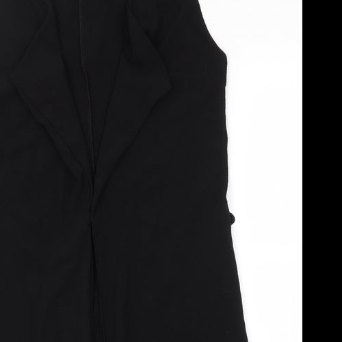 Ayanapa Womens Black   Overcoat Coatigan Size 8