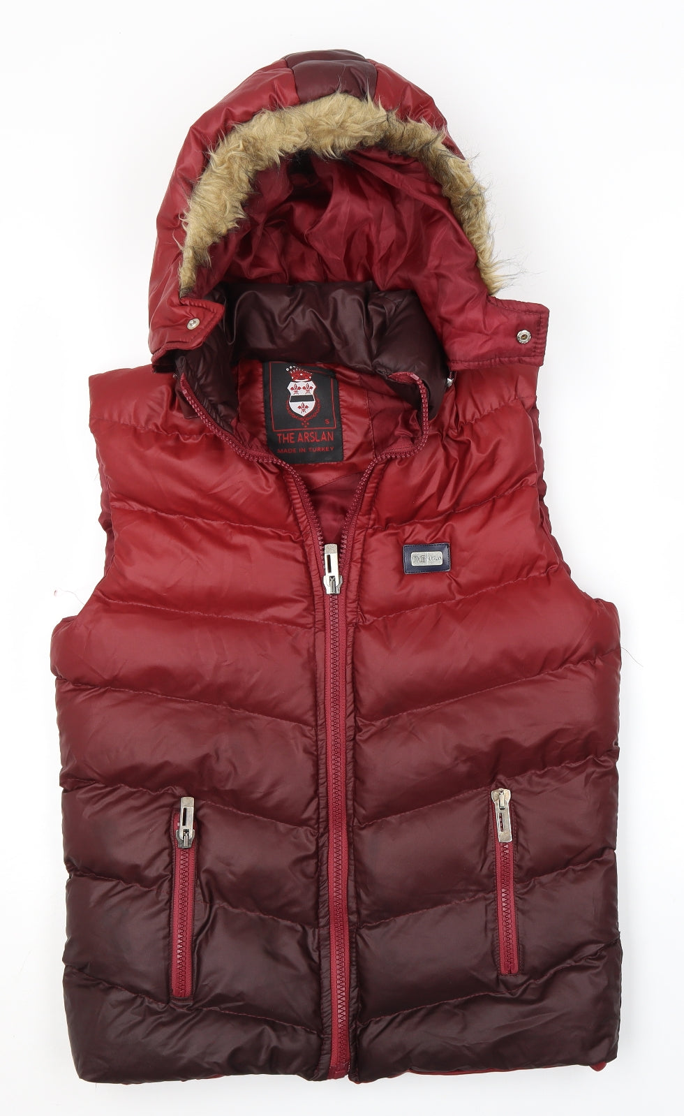 Arslan Mens Blue   Puffer Jacket Coat Size S