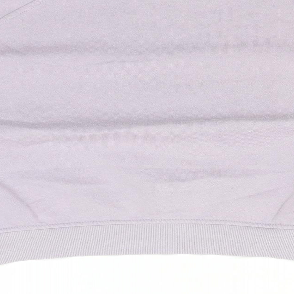 Primark Womens Blue Round Neck  Cotton Pullover Jumper Size 12