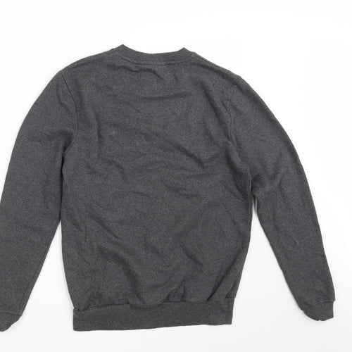 Primark Mens Grey  Polyester Pullover Sweatshirt Size S   - Fortnite