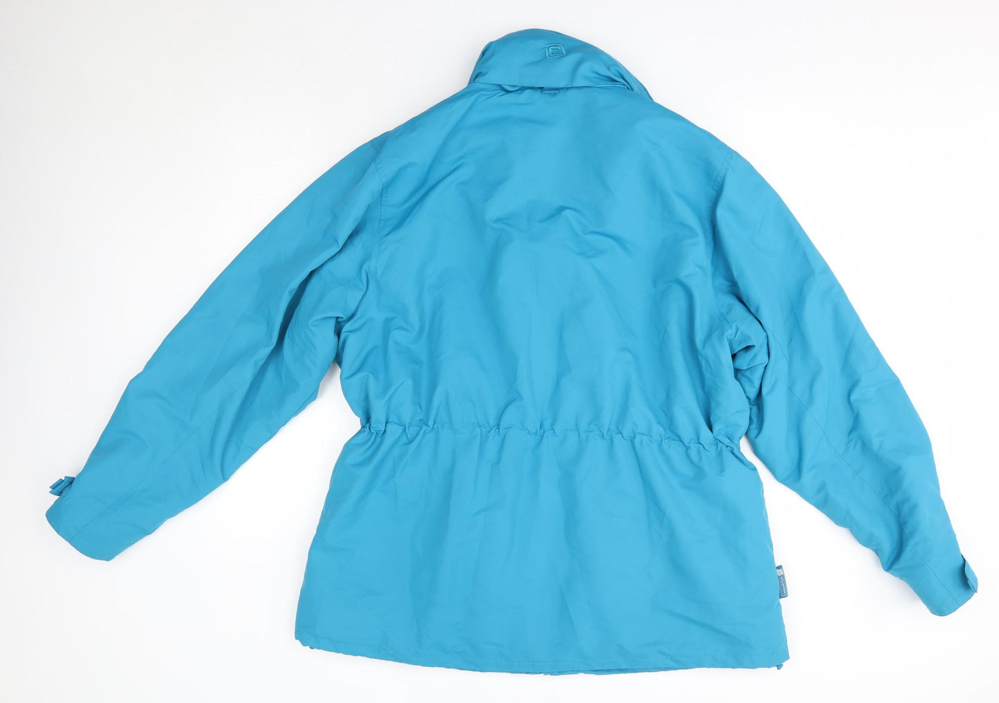 Mountain Essentials Womens Blue   Rain Coat Coat Size 20