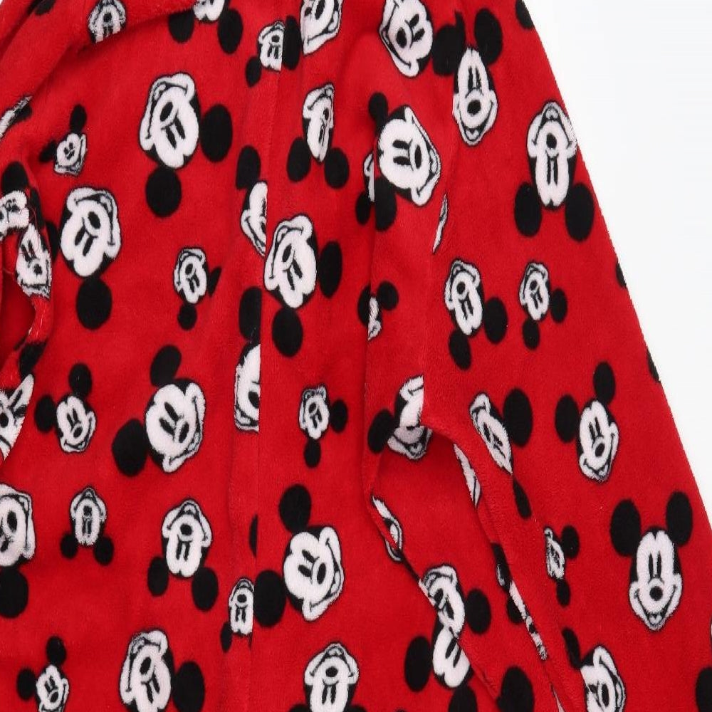 Primark Womens Red Solid Polyester Top One Piece Size XL   - Mickey Mouse Onesie